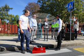 130 СУ „Стефан Караджа" - пътна маркировка