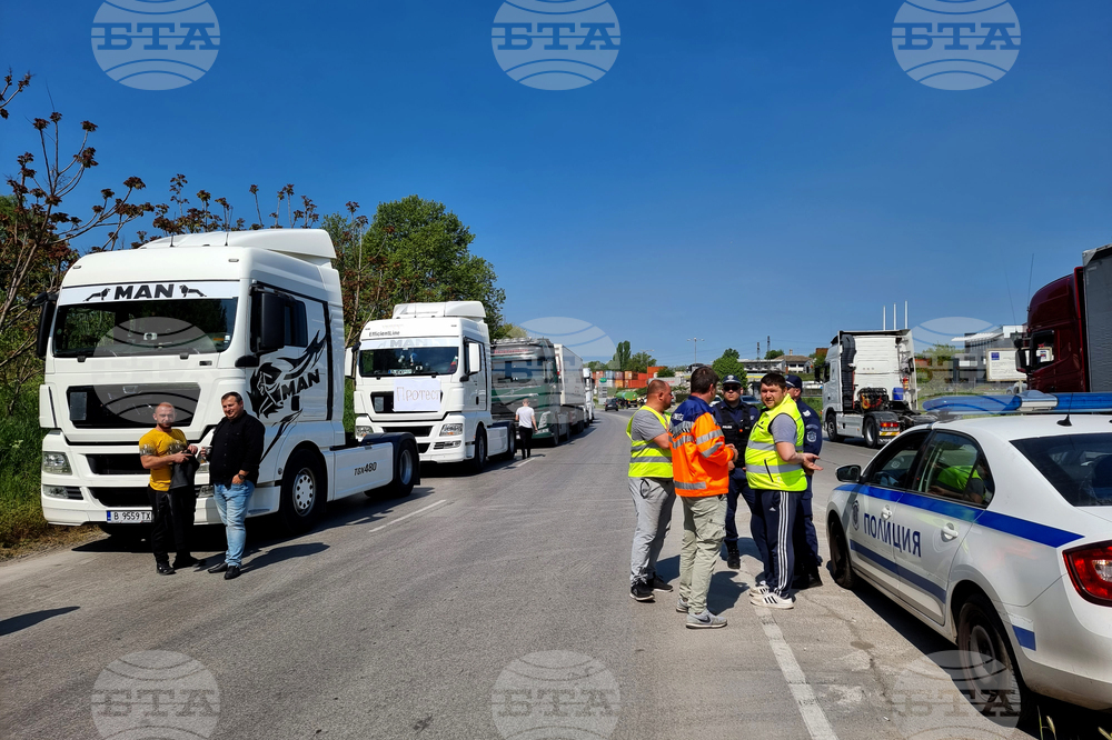 Варна - Национален протест на превозвачите