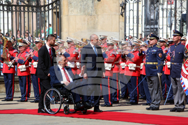 Чехия - Румен Радев - Милош Земан