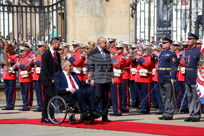 Чехия - Румен Радев - Милош Земан