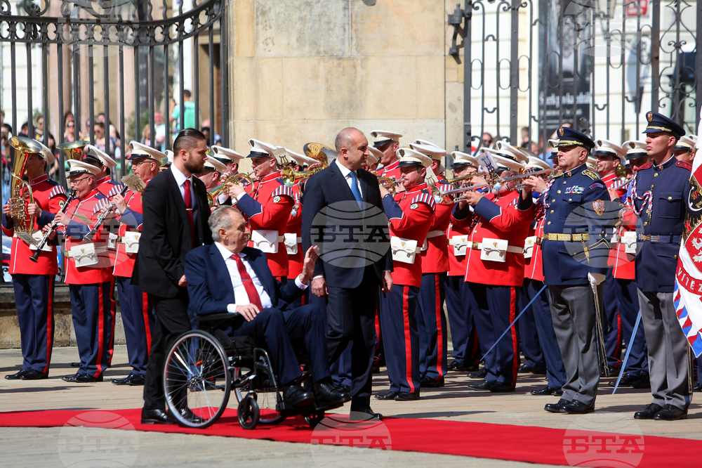 Чехия - Румен Радев - Милош Земан