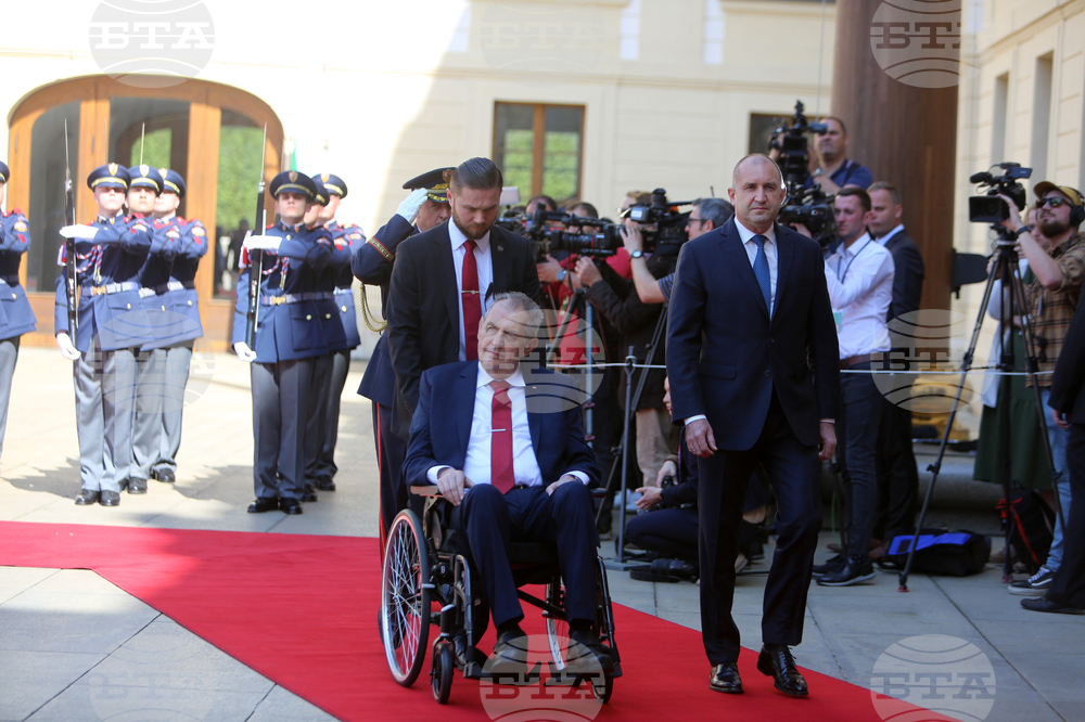 Чехия - Румен Радев - Милош Земан