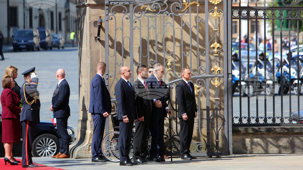 Чехия - Румен Радев - Милош Земан