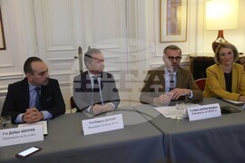 Френска работодателска организация MEDEF - пресконференция