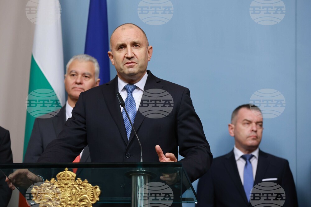 Президентство - брифинг - Румен Радев