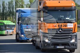 Благоевград - АМ „Струма“ - протест - превозвачи