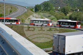 Благоевград - АМ „Струма“ - протест - превозвачи