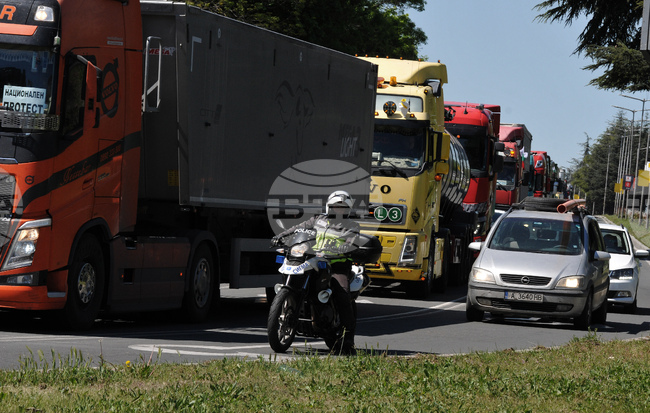 Бургас - превозвачи - протест