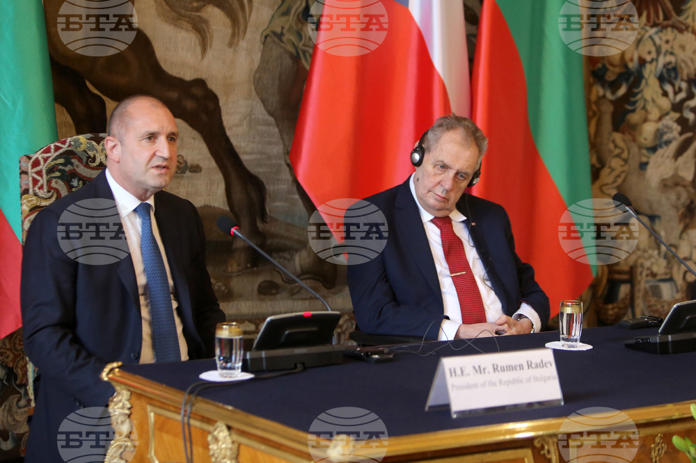 Чехия - Румен Радев - Милош Земан