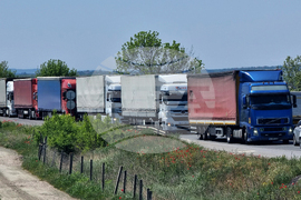 Ямбол - АМ "Тракия" - протест - превозвачи