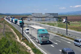 Ямбол - АМ "Тракия" - протест - превозвачи