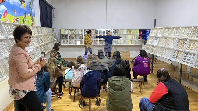  Интерактивна инсталация "В малкия голям свят на прилепите" бе представена в Природонаучния музей в троянското село Черни Осъм