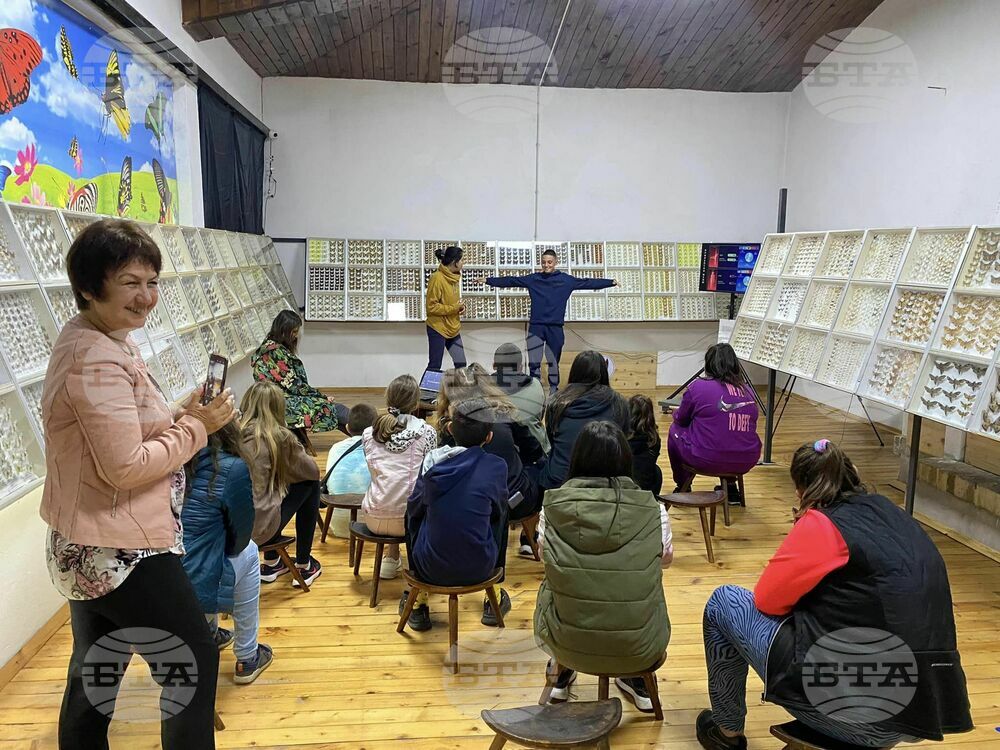 Интерактивна инсталация "В малкия голям свят на прилепите" бе представена в Природонаучния музей в троянското село Черни Осъм