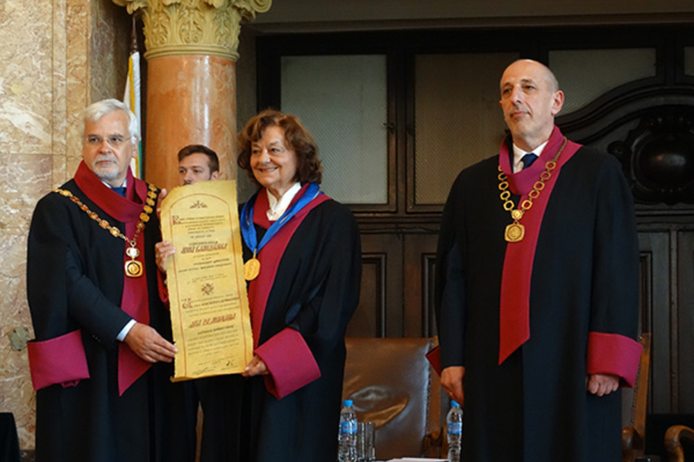 Romanian Writer Ana Blandiana Receives Title Doctor Honoris Causa by Sofia University