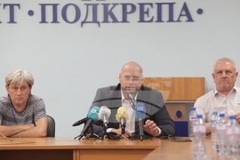 КТ Подкрепа - брифинг