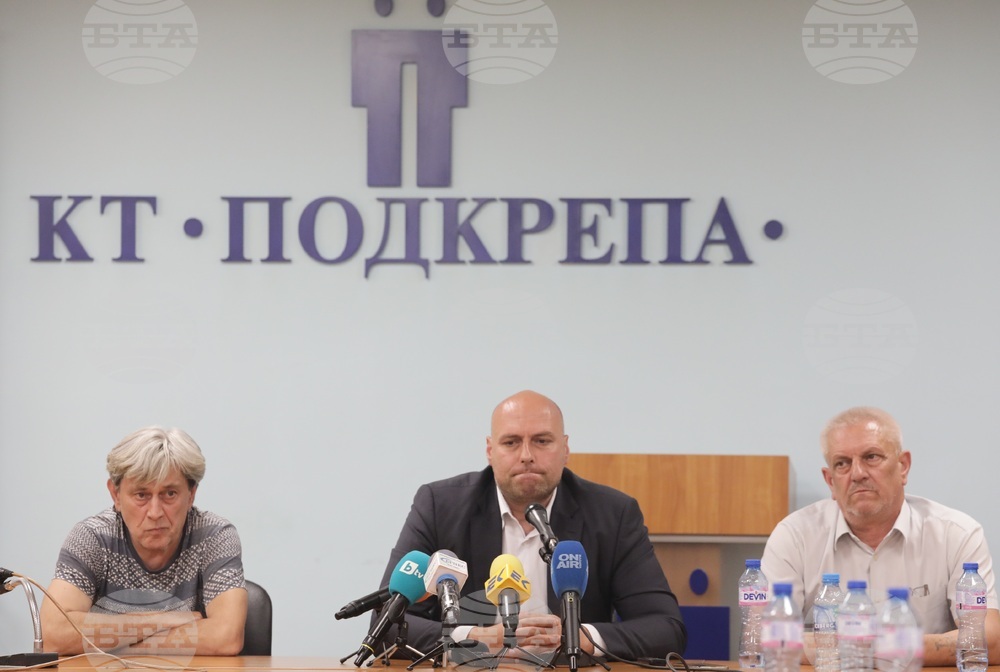 КТ Подкрепа - брифинг