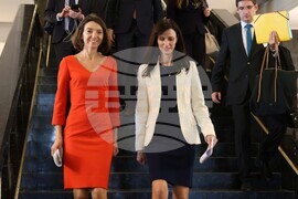 МВнР - Мария Габриел - Лоранс Бун - пресконференция