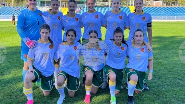 Девическият национален отбор по футбол на България започна Европейските квалификации с победа над Босна и Херцеговина