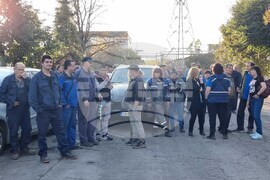 Перник - миньори и енергетици - протест