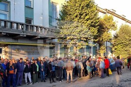 Перник - миньори и енергетици - протест