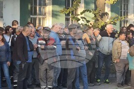 Перник - миньори и енергетици - протест