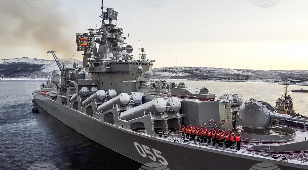 БТА :: Украйна съобщи, че е ударила руския крайцер "Москва"; Русия твърди, че корабът е повреден при взрив на муниции на борда