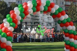 Спортно игрище - откриване