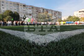 Спортно игрище - откриване