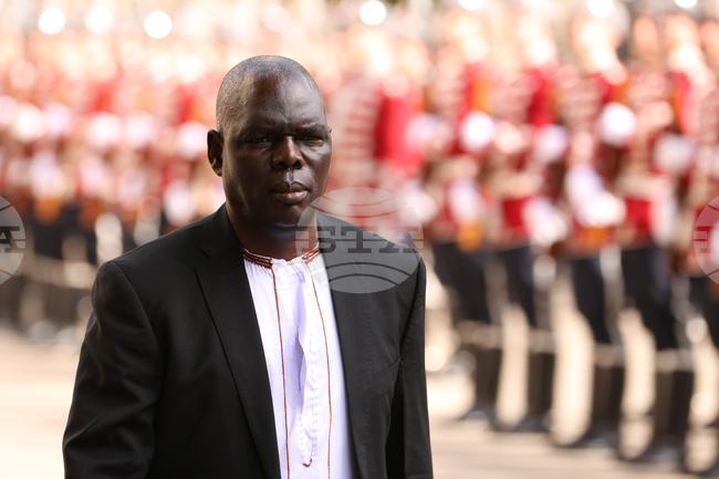 Посланик на Република Уганда, седалище Берлин - Стивън Мубиру - акредитивни писма - връчване