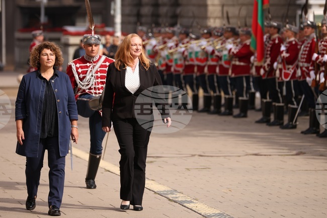 Посланик на Австралийски съюз, седалище Атина - Алисън Джой Дънкан - акредитивни писма - връчване
