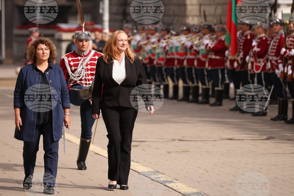 Посланик на Австралийски съюз, седалище Атина - Алисън Джой Дънкан - акредитивни писма - връчване