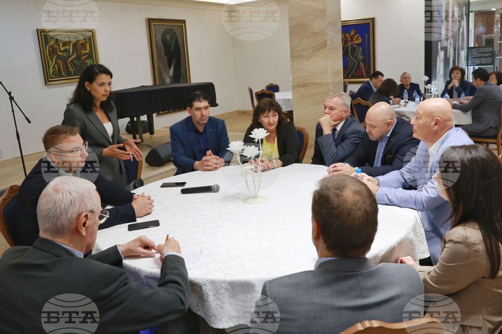 Ваня Григорова - Иван Таков - среща с ректори на висши училища