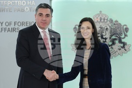 Мария Габриел - Илия Дарчиашвили - брифинг