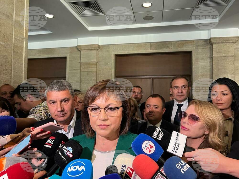 Голяма грешка е отложеното разглеждане на бюджета, заяви Корнелия Нинова в Ямбол