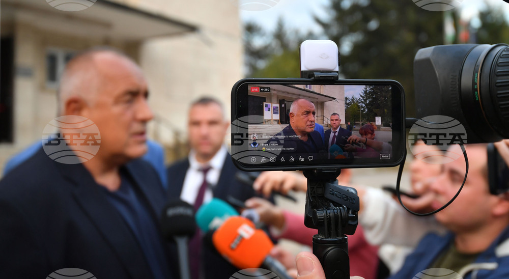 Разград - Бойко Борисов - брифинг