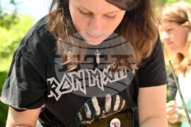 Пловдив - ученици - стенописно пано