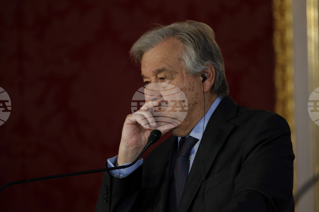 Антонио Гутериш: Изтичането на договора Нов СТАРТ, който ограничава стратегическите ядрени арсенали на Русия и САЩ, е мрачен момент 