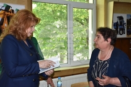 Село Ново село - 150-години Средно училище „Св.св. Кирил и Методий” - Илияна Йотова