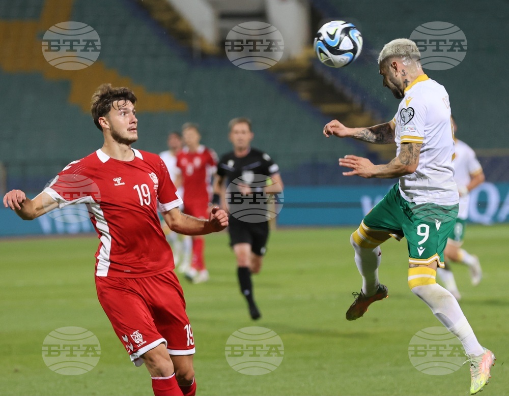 Футбол - Европейска квалификация - България - Литва