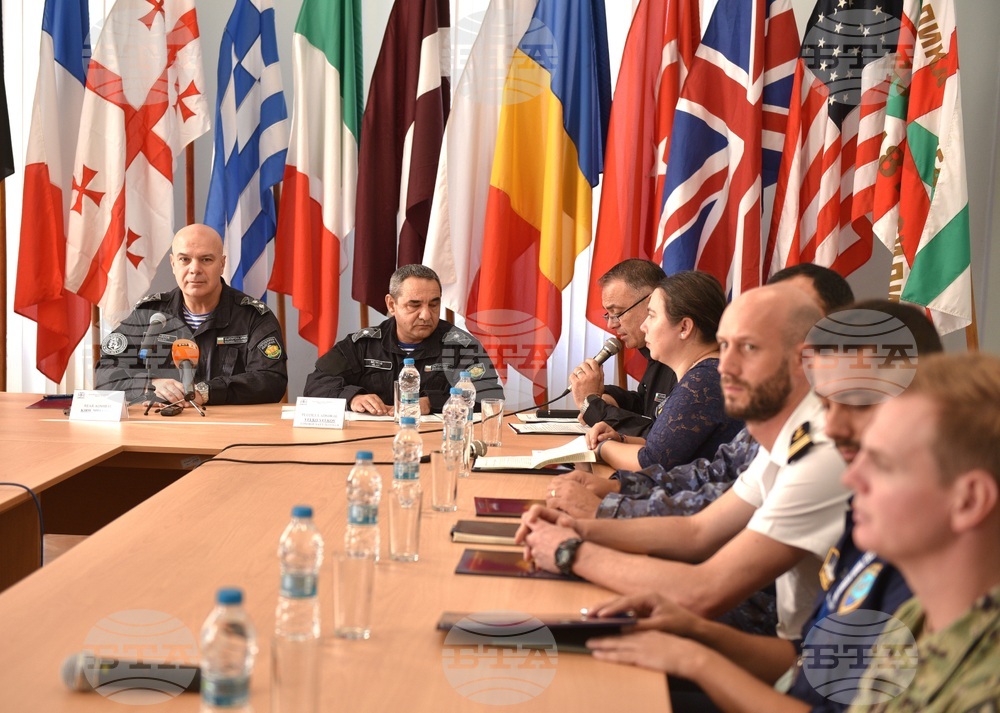 Варна - военноморско учение ,,БРИЗ 2023“ - пресконференция