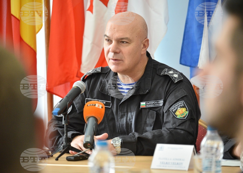 Варна - военноморско учение ,,БРИЗ 2023“ - пресконференция - Кирил Михайлов