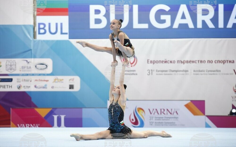 Bulgaria Sends 16 Athletes to European Acrobatic Gymnastics Championships in Varna