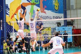 Бургас - волейбол - Суперкупа на България - Левски София - Хебър Пазарджик