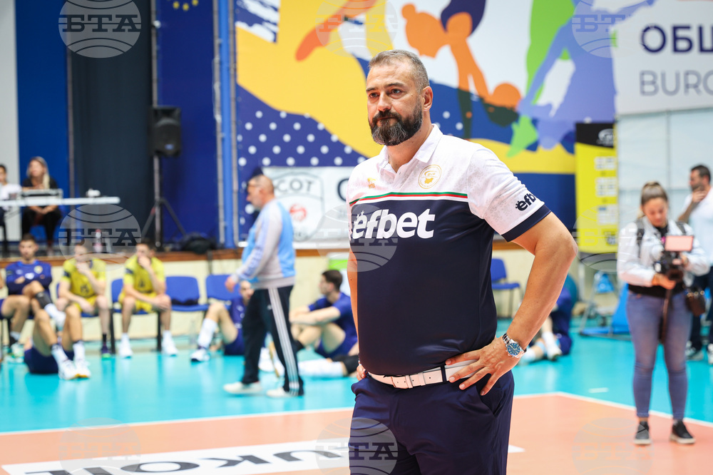 Бургас - волейбол - Суперкупа на България - награждаване - Ивайло Иванов