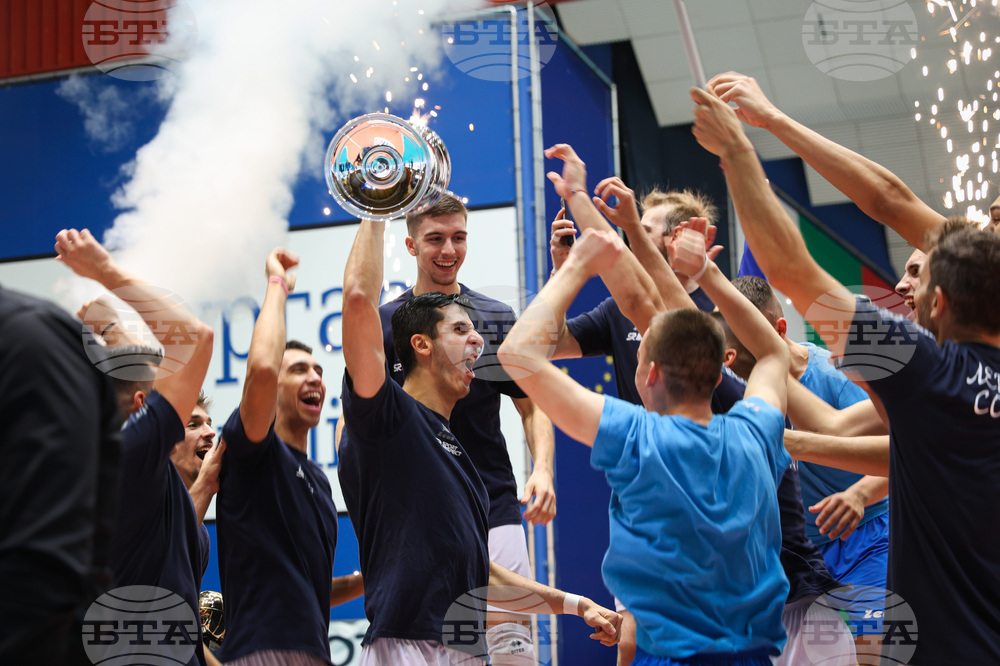 Бургас - волейбол - Суперкупа на България - награждаване