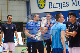 Бургас - волейбол - Суперкупа на България - награждаване