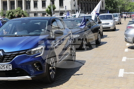 Протестно автошествие - синдикат „Защита”