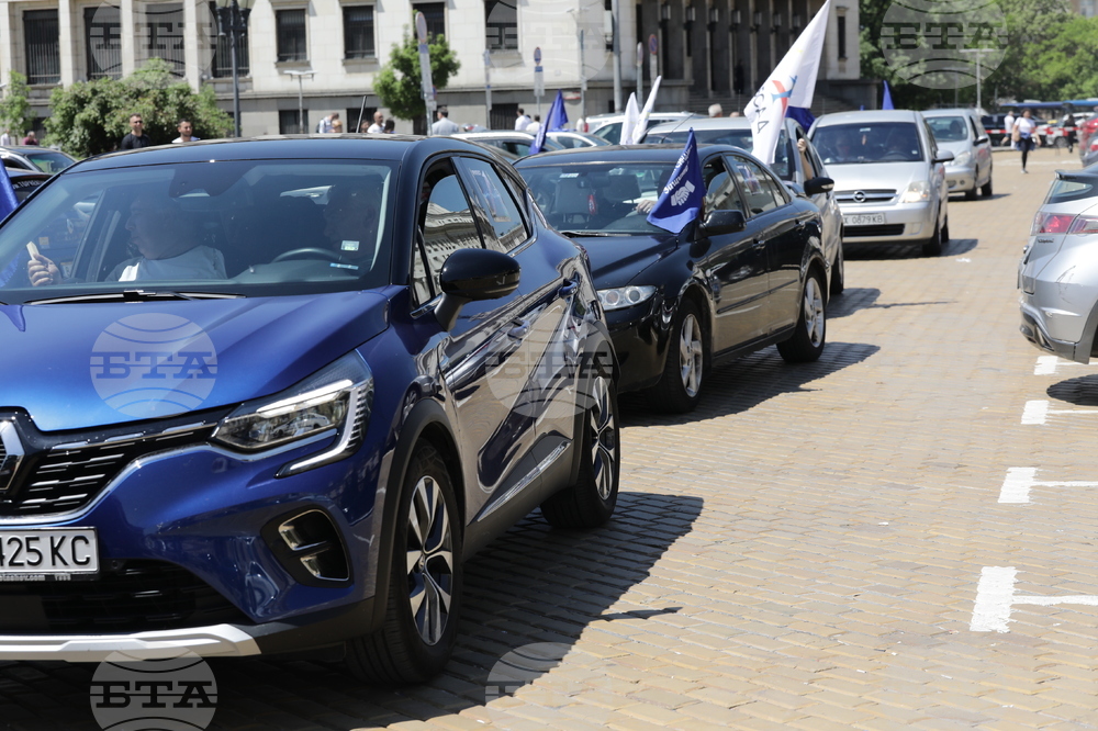 Протестно автошествие - синдикат „Защита”