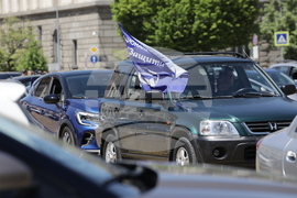 Протестно автошествие - синдикат „Защита”