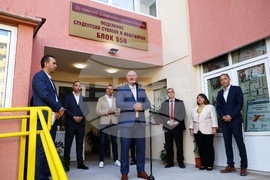 УНСС - откриване на реновирания блок 55 "В"